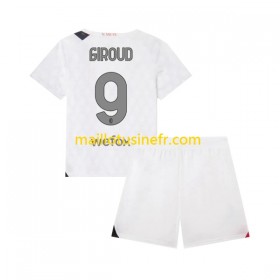 Maillot de Foot AC Milan Olivier Giroud 9 Extérieur 2023-24 - Enfant
